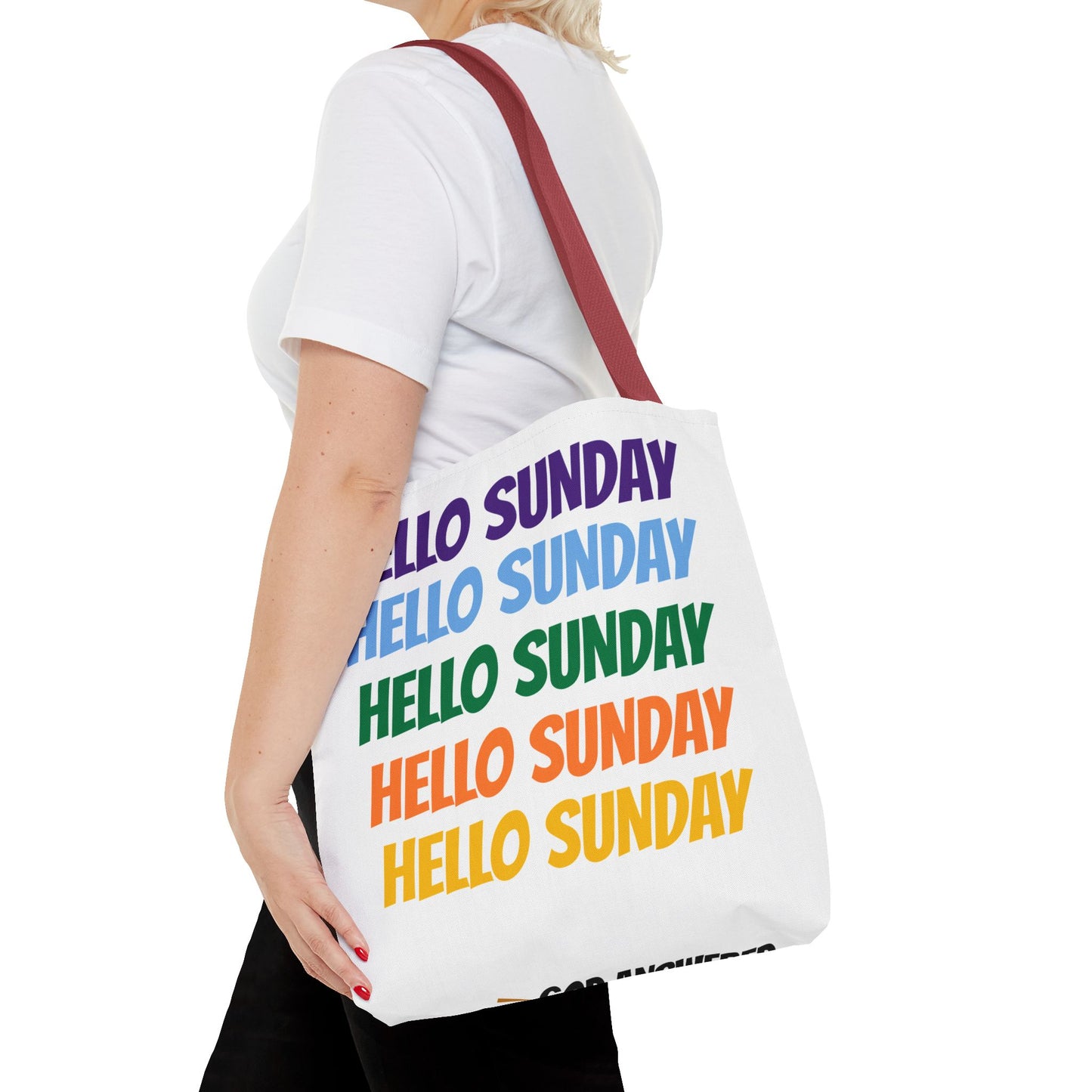 Hello Sunday Tote Bag