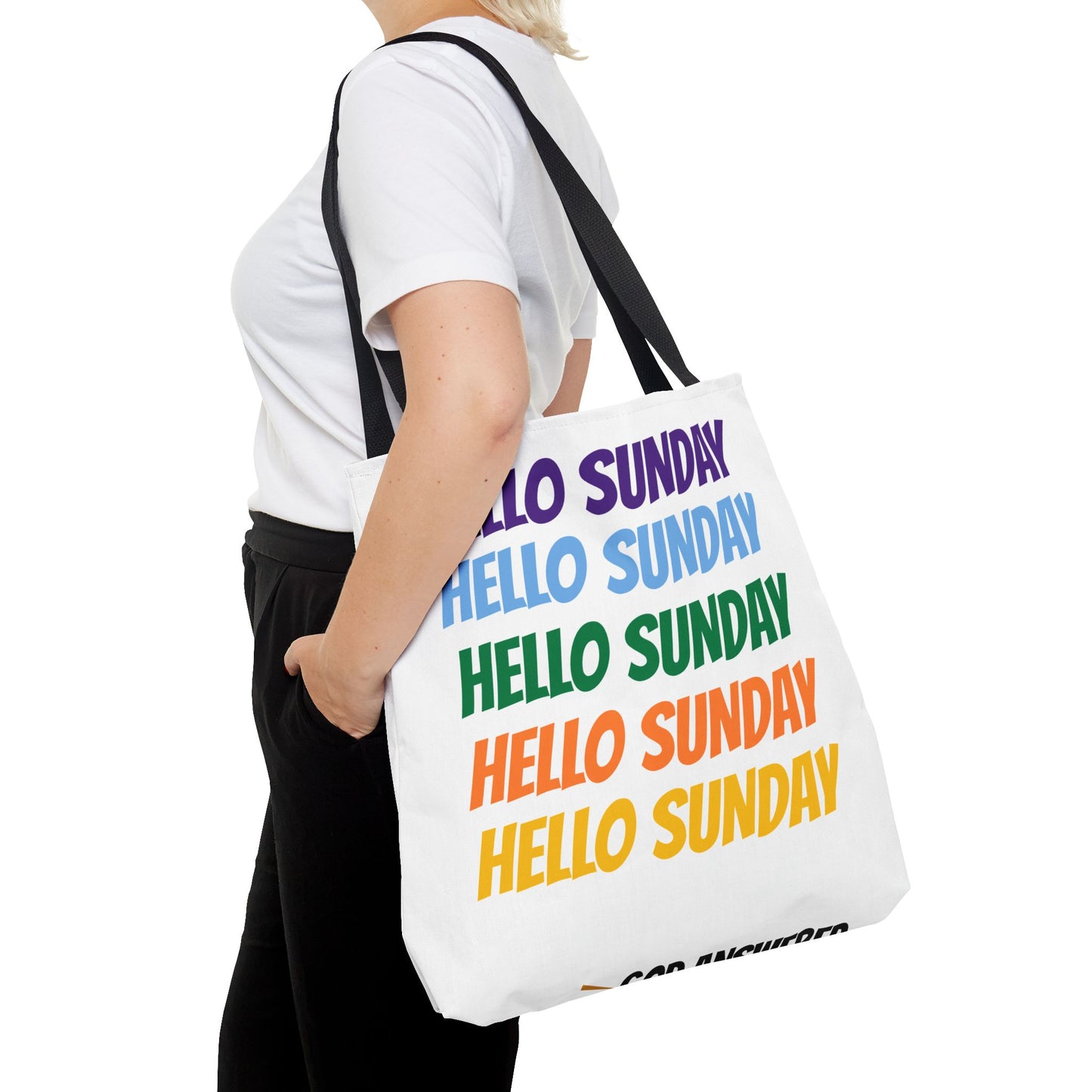 Hello Sunday Tote Bag