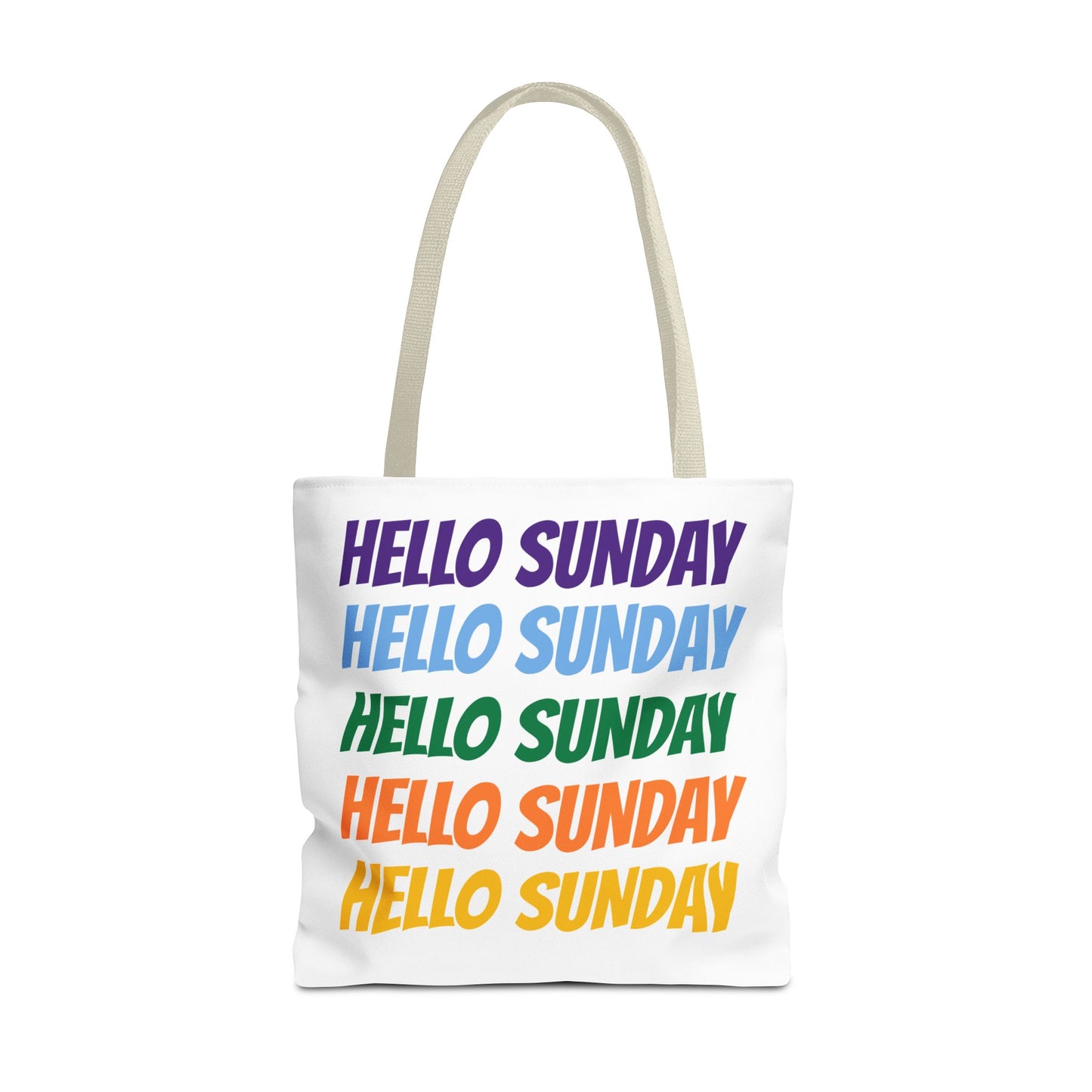Hello Sunday Tote Bag