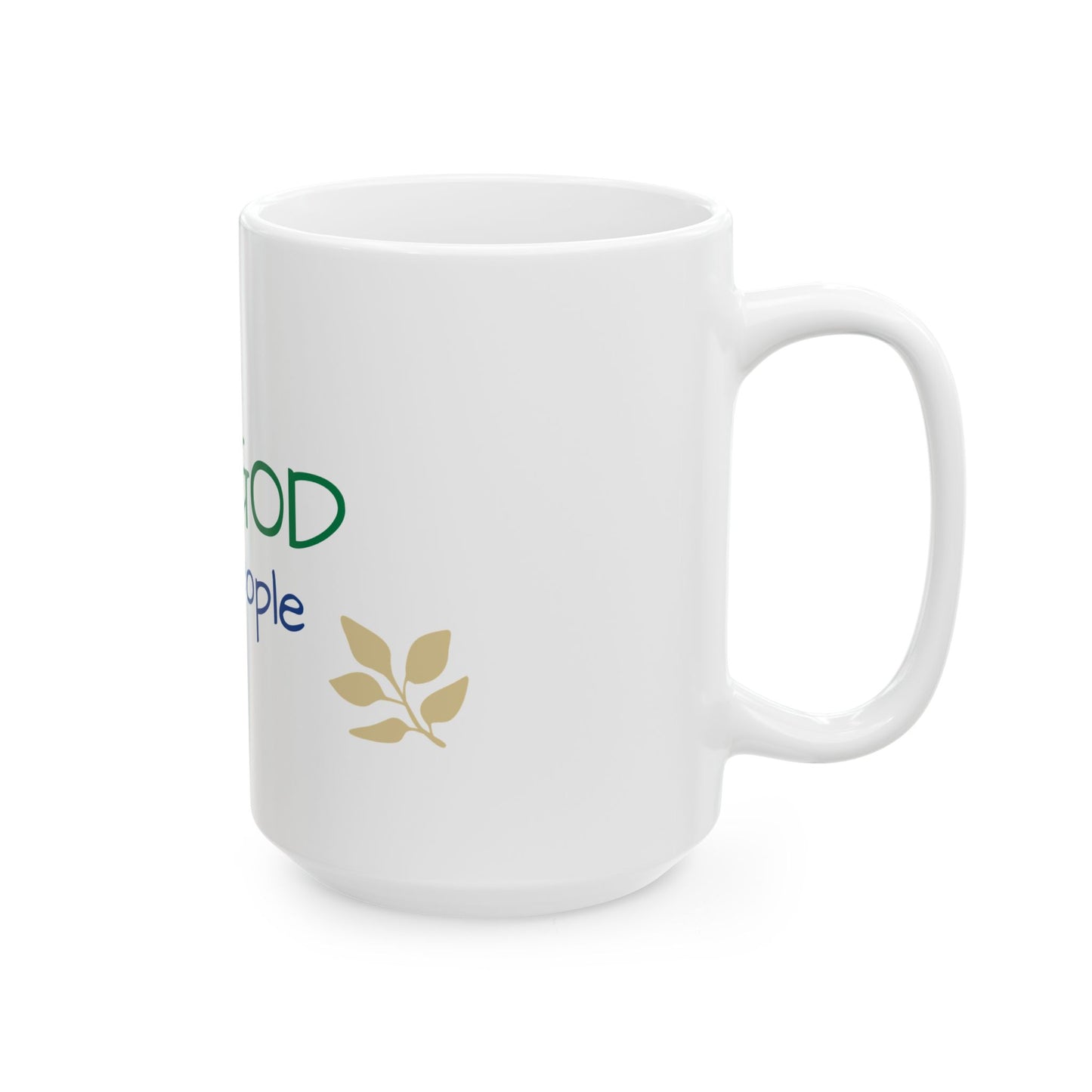 Mug - No People Pleasing, Please God - Religious Ceramic Mug