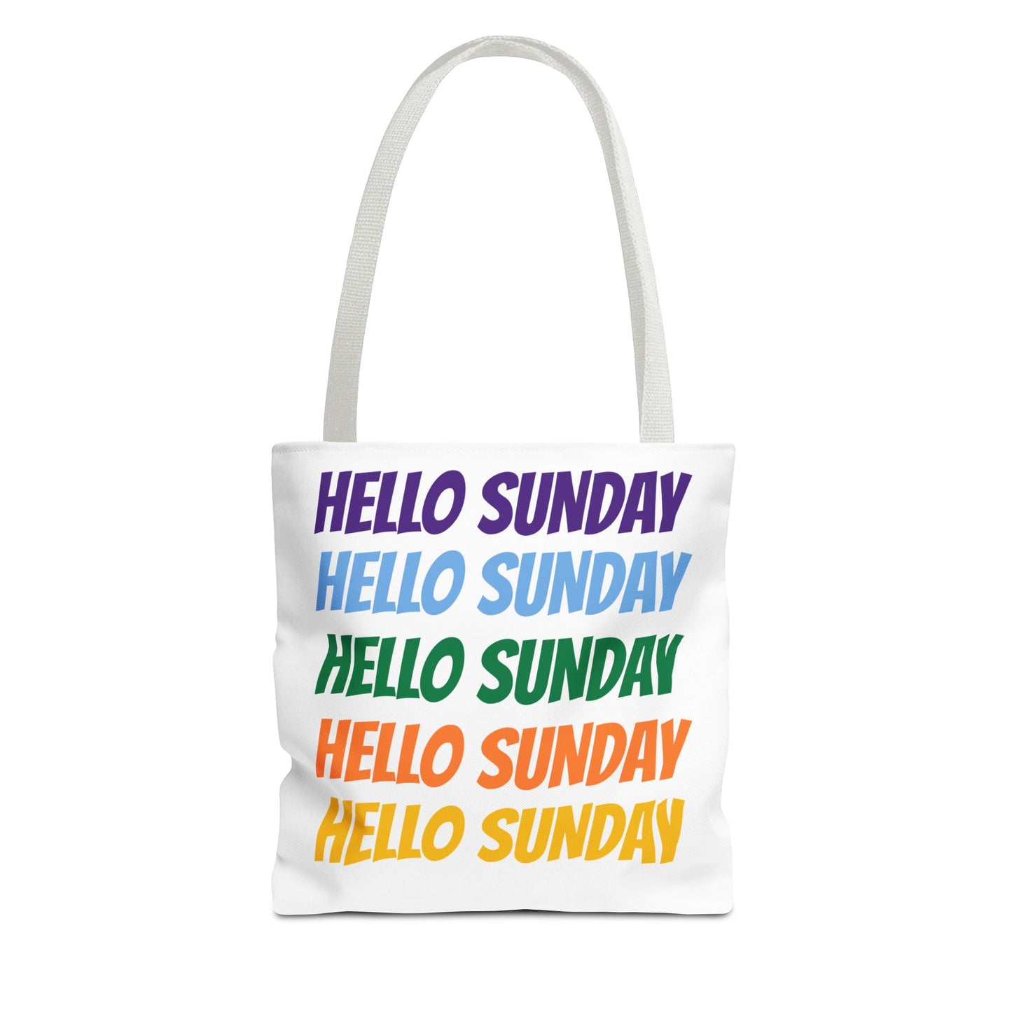 Hello Sunday Tote Bag