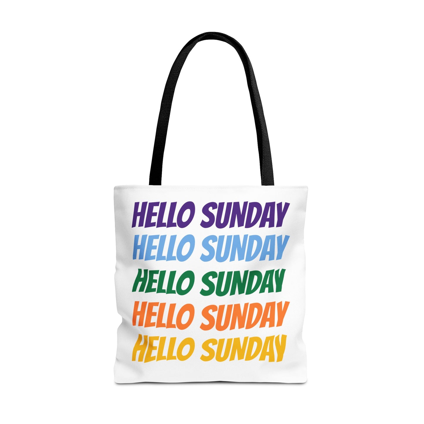 Hello Sunday Tote Bag