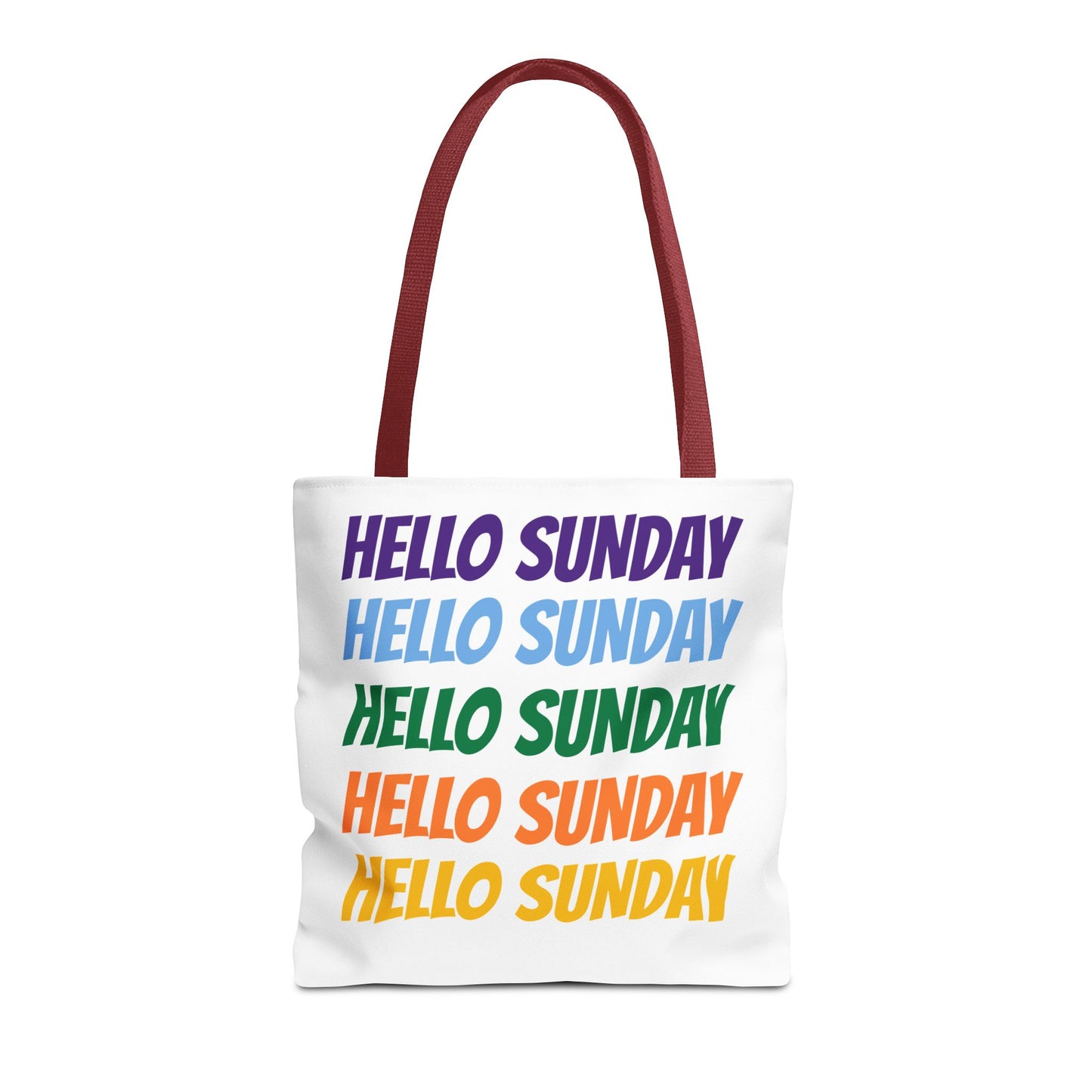 Hello Sunday Tote Bag