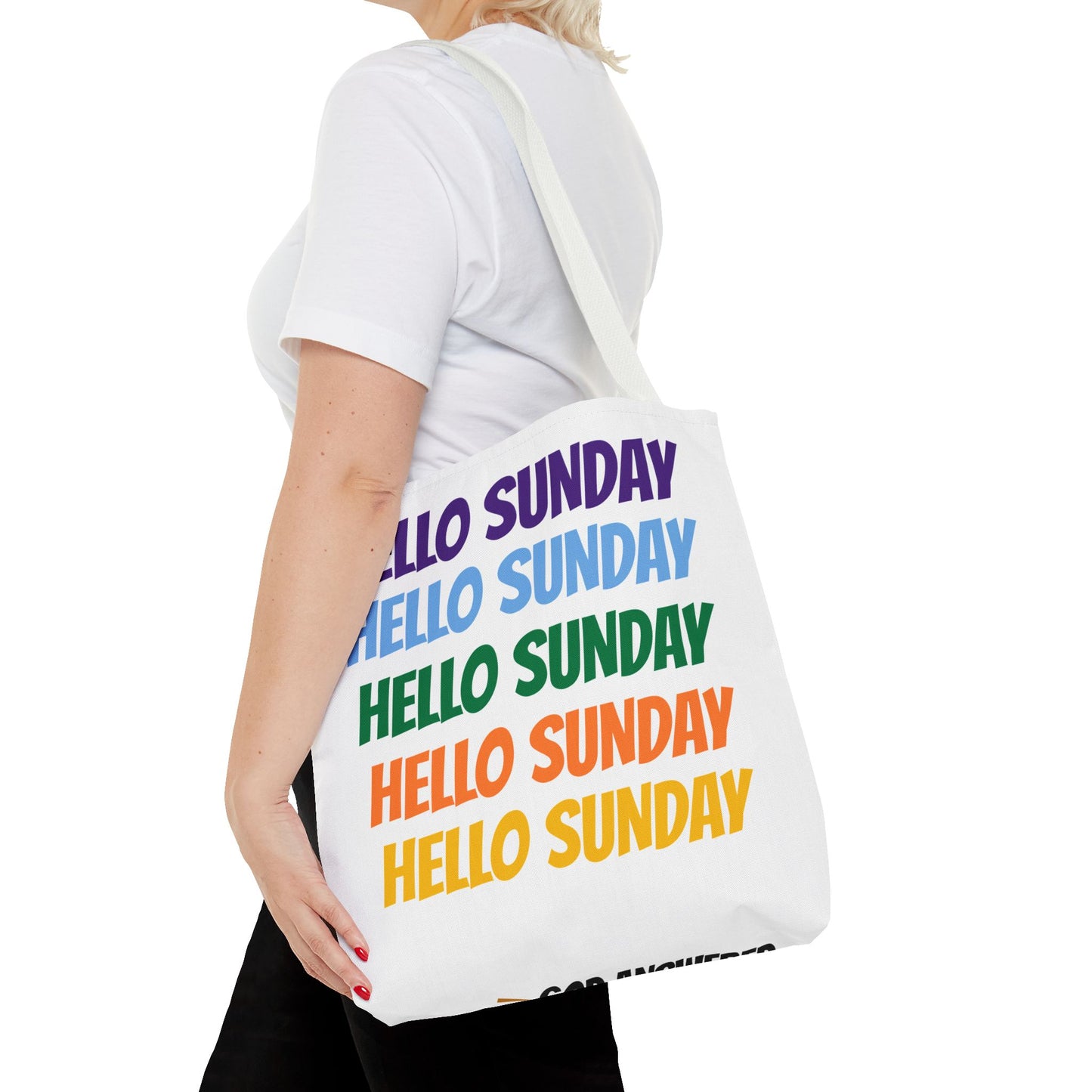Hello Sunday Tote Bag