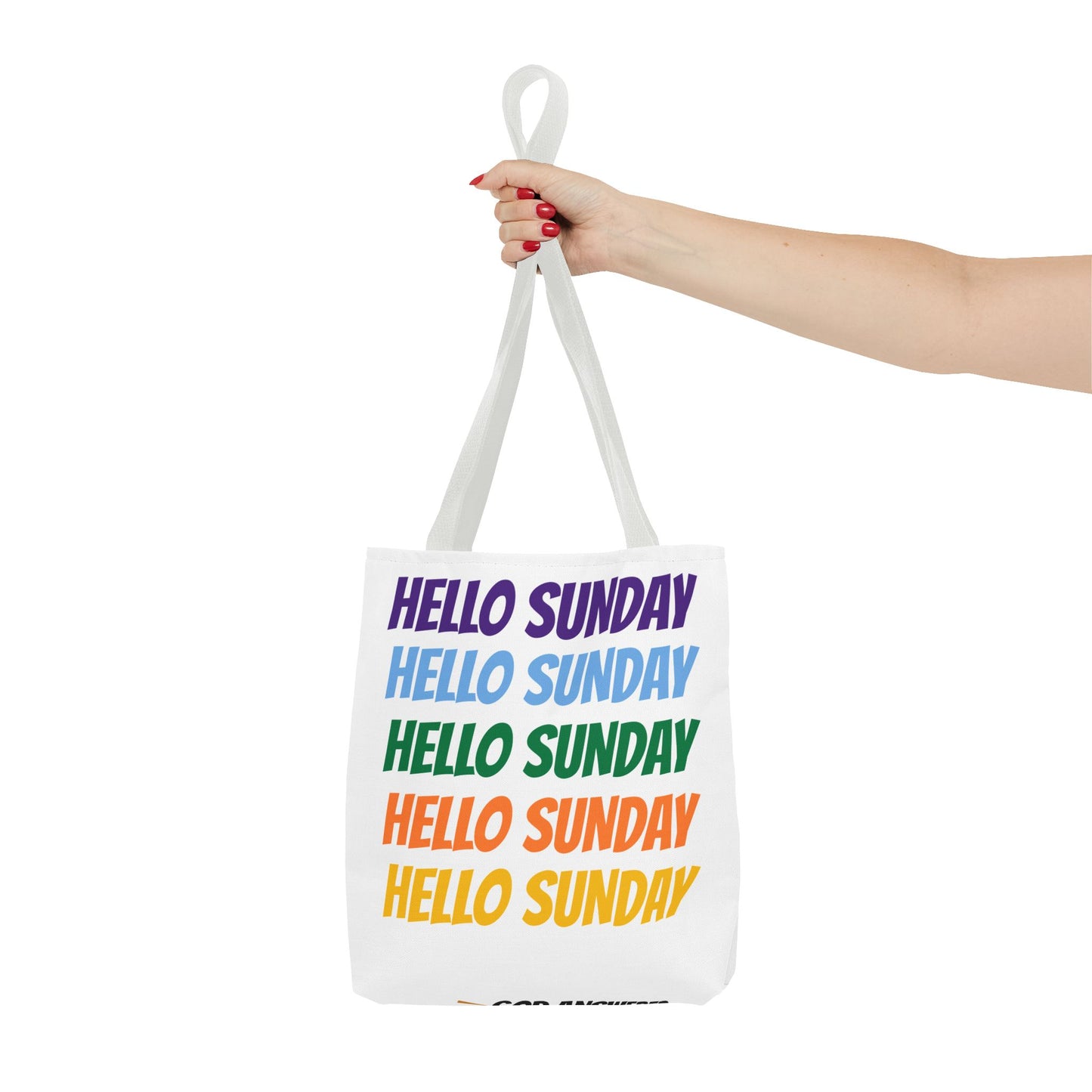 Hello Sunday Tote Bag