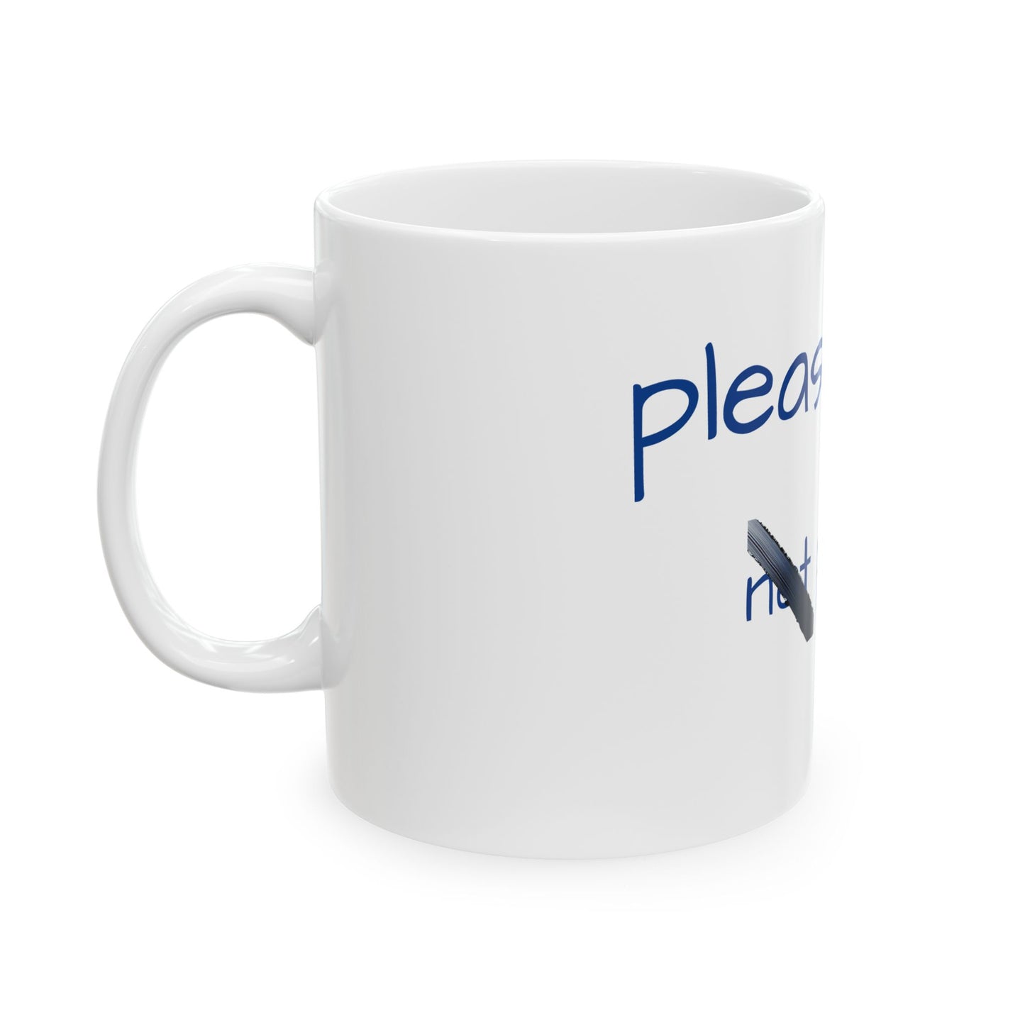 Mug - No People Pleasing, Please God - Religious Ceramic Mug