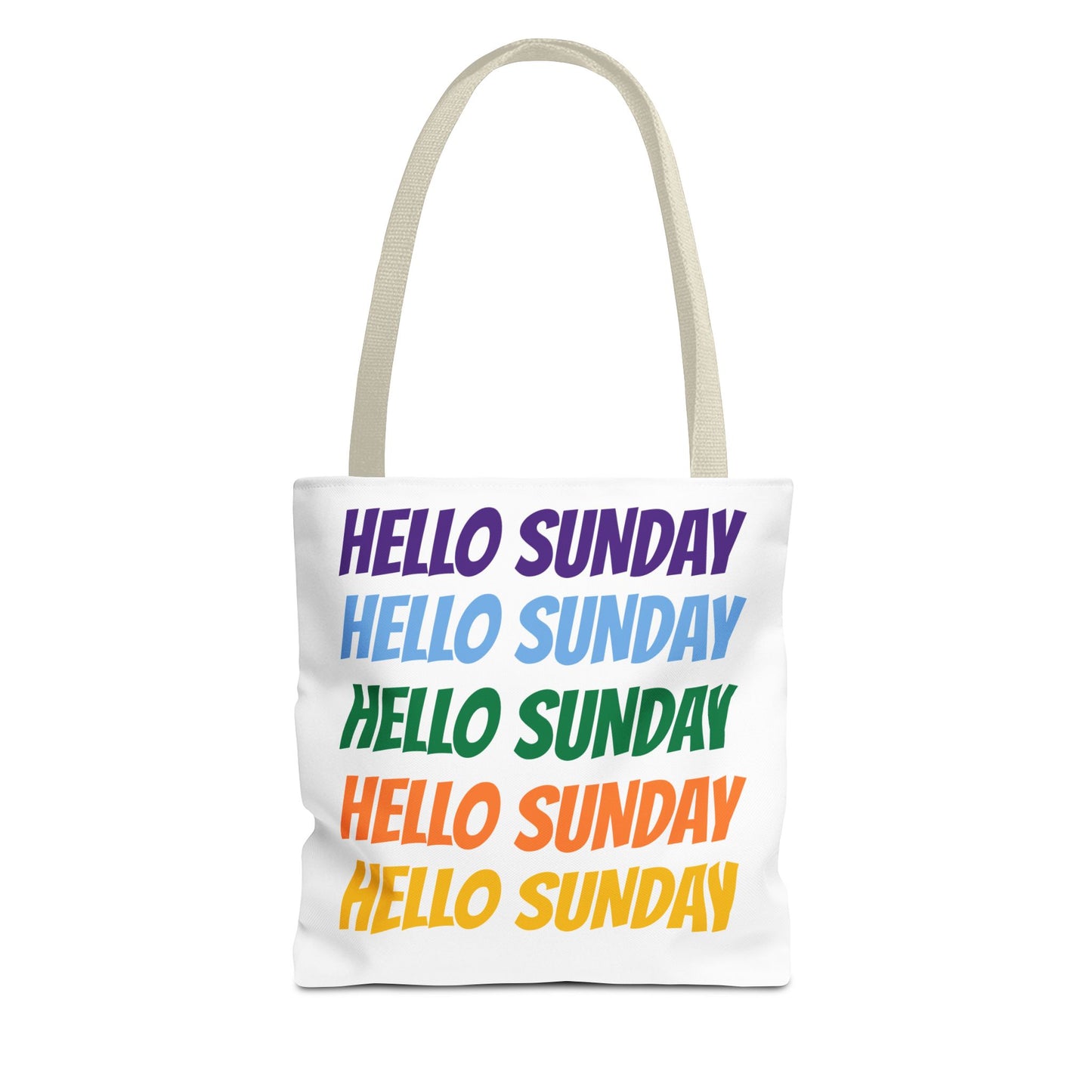 Hello Sunday Tote Bag