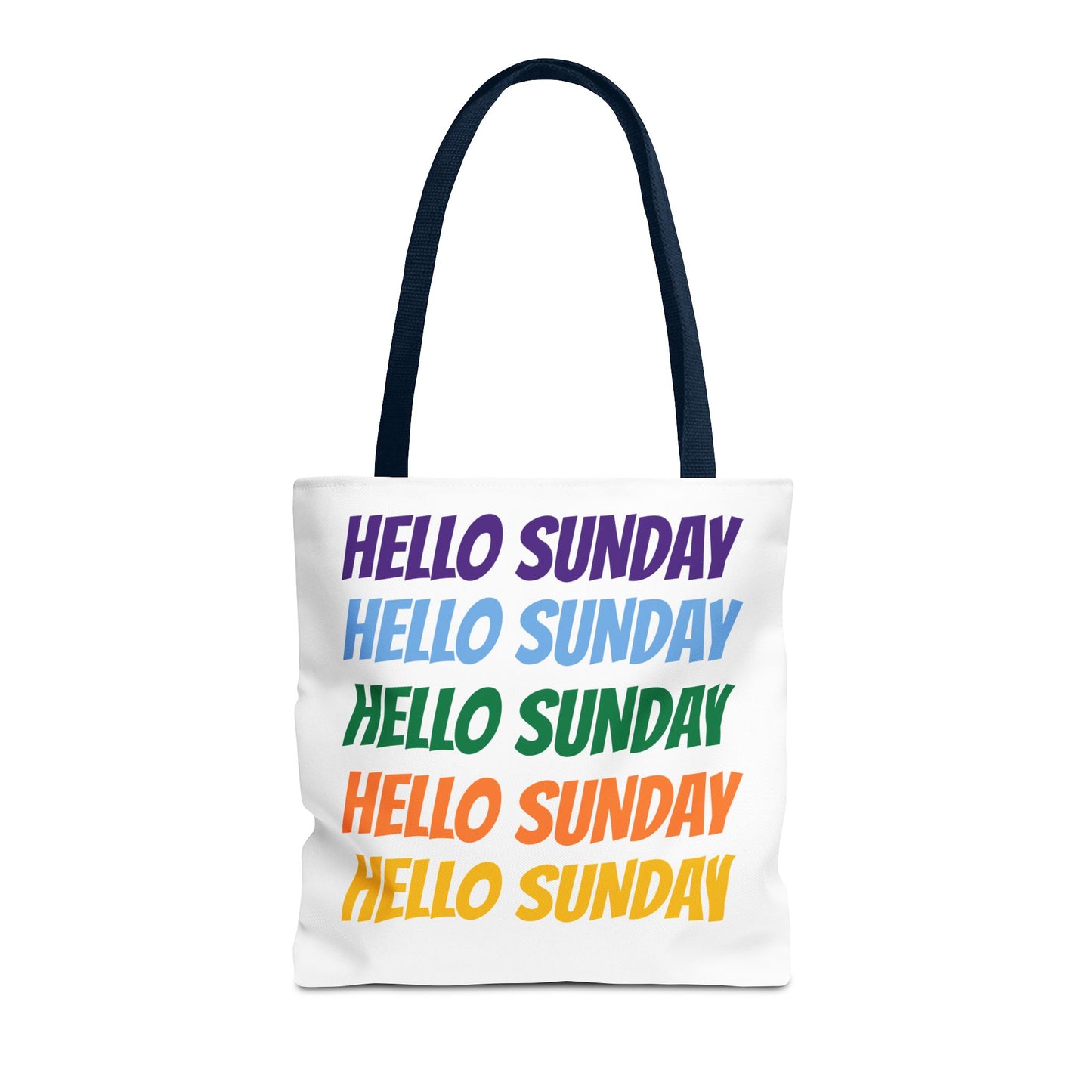 Hello Sunday Tote Bag