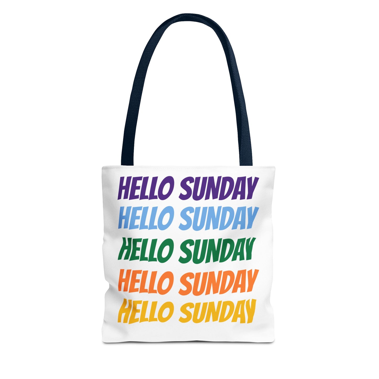 Hello Sunday Tote Bag