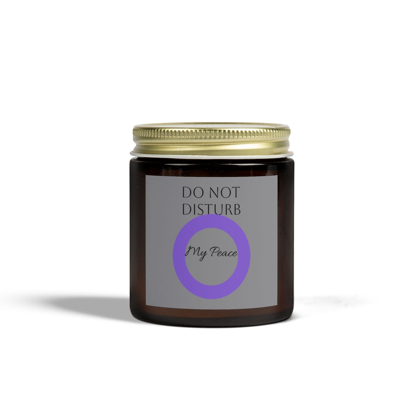 Candle, Coconut Apricot Wax, Do Not Disturb Relaxation Scented Candle