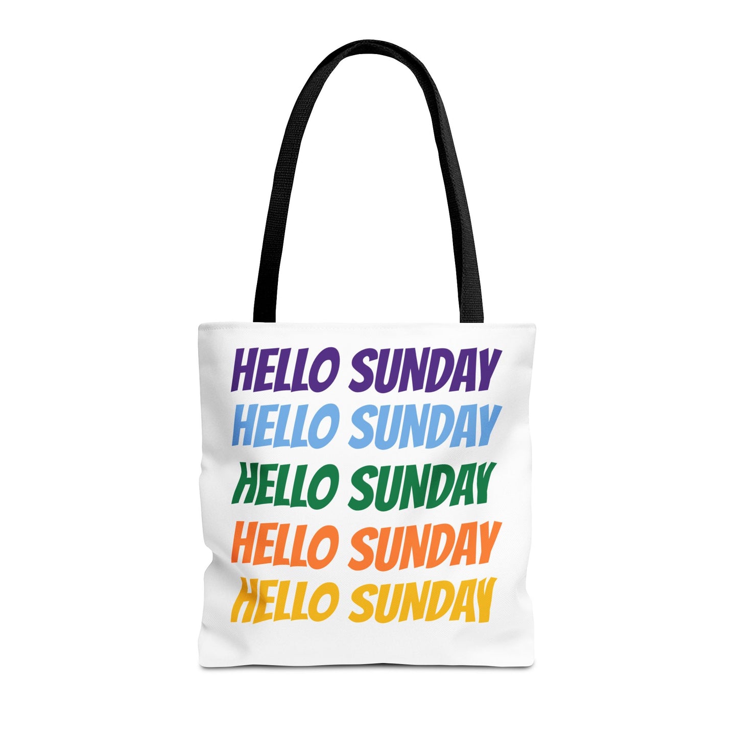 Hello Sunday Tote Bag