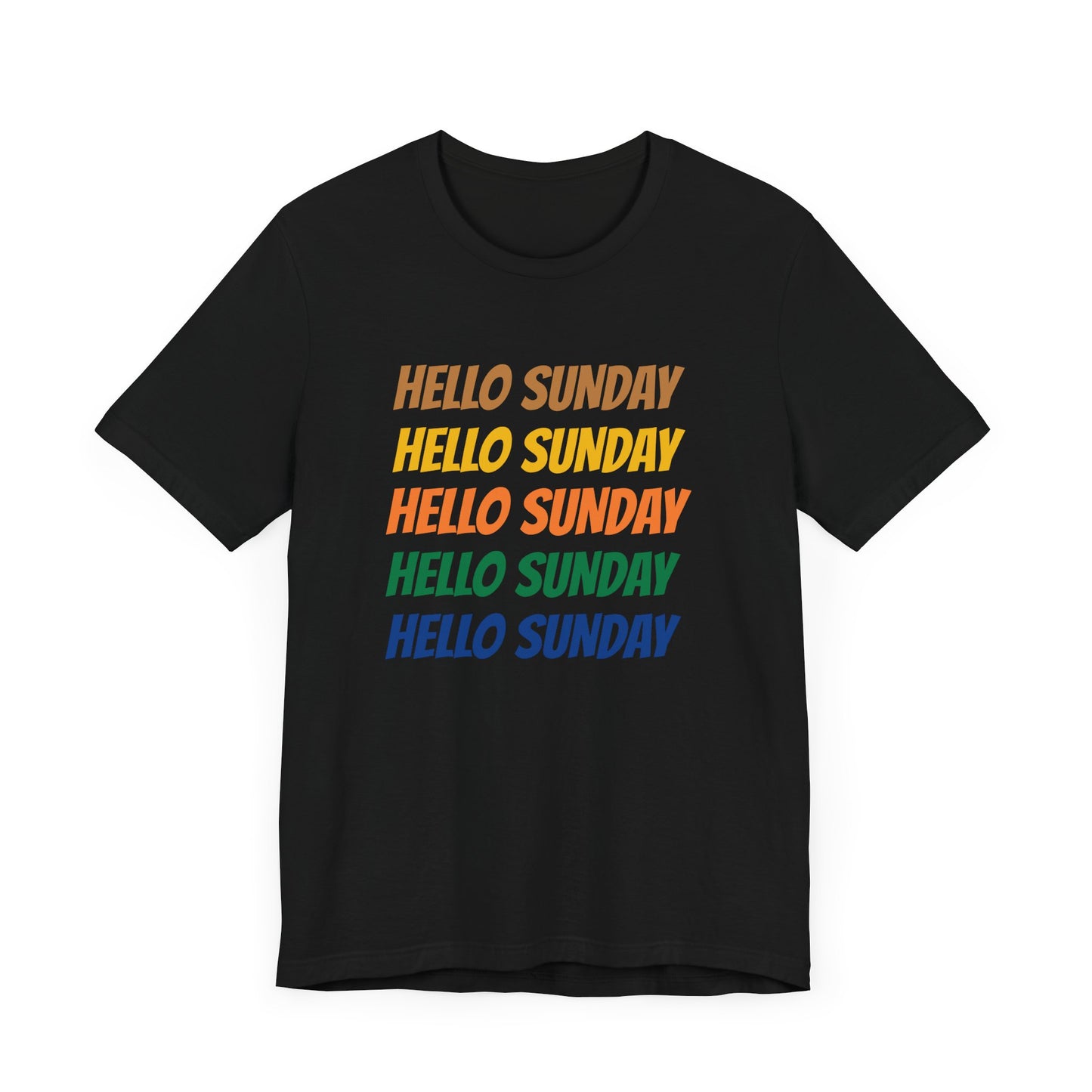 Hello Sunday Short Sleeve Tee