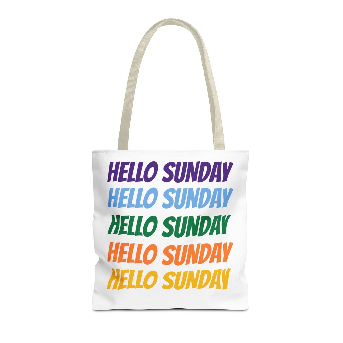 Hello Sunday Tote Bag