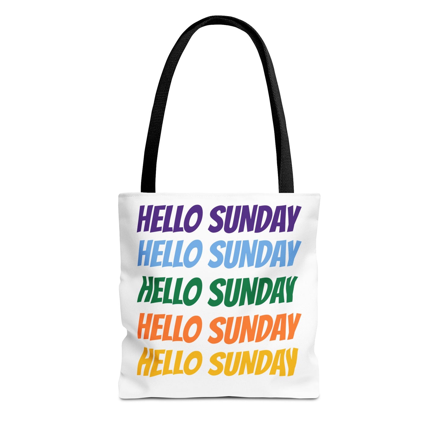 Hello Sunday Tote Bag