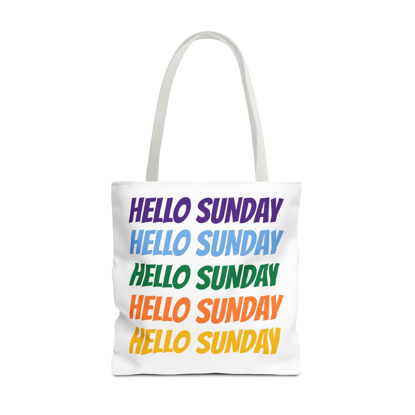 Hello Sunday Tote Bag