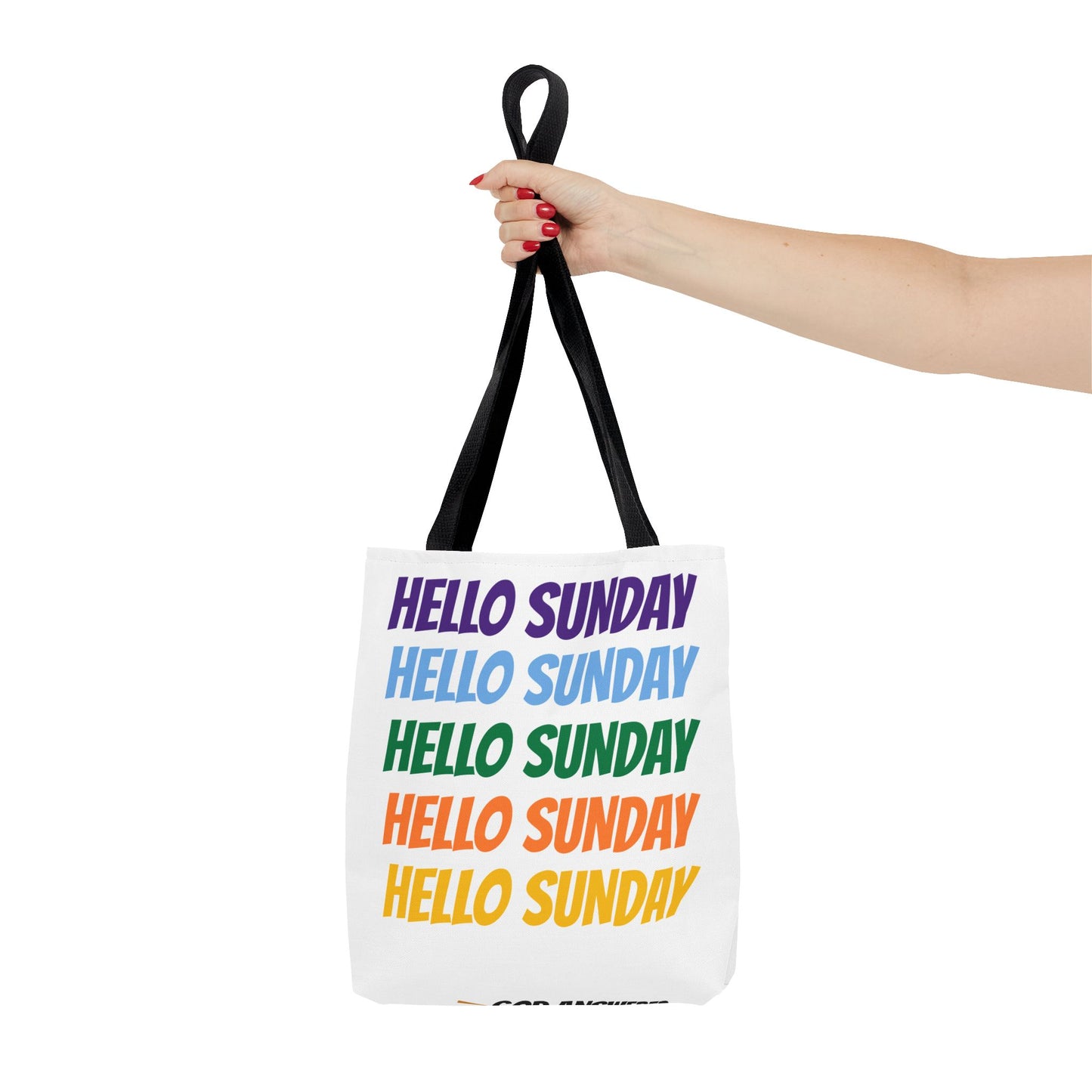 Hello Sunday Tote Bag