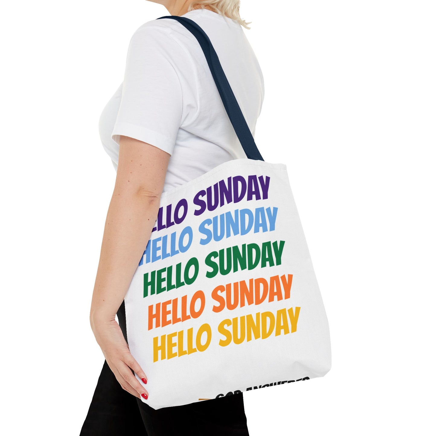 Hello Sunday Tote Bag