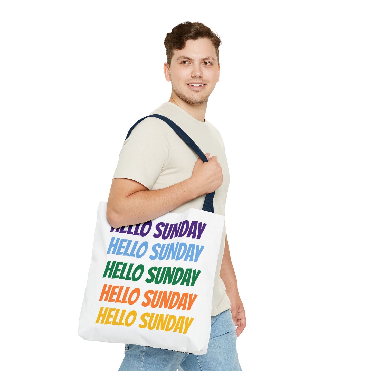 Hello Sunday Tote Bag