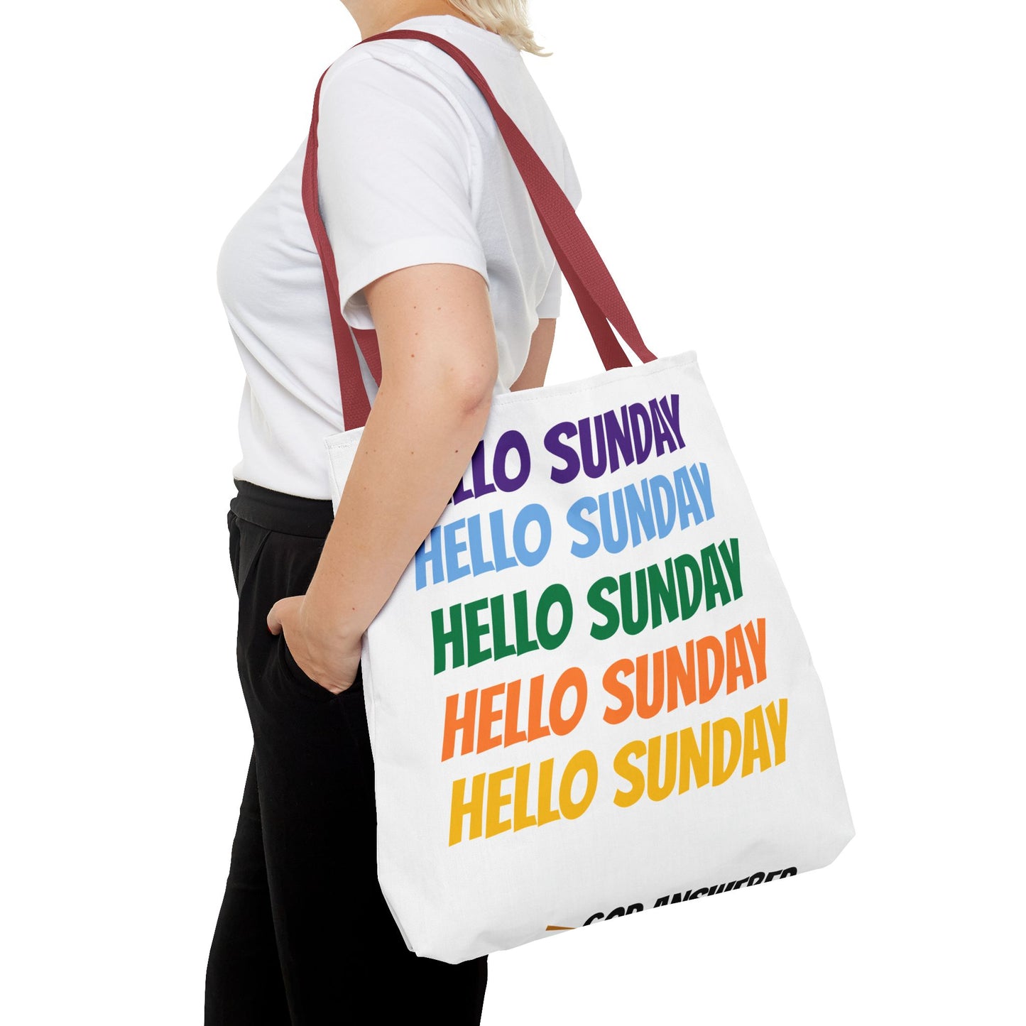 Hello Sunday Tote Bag