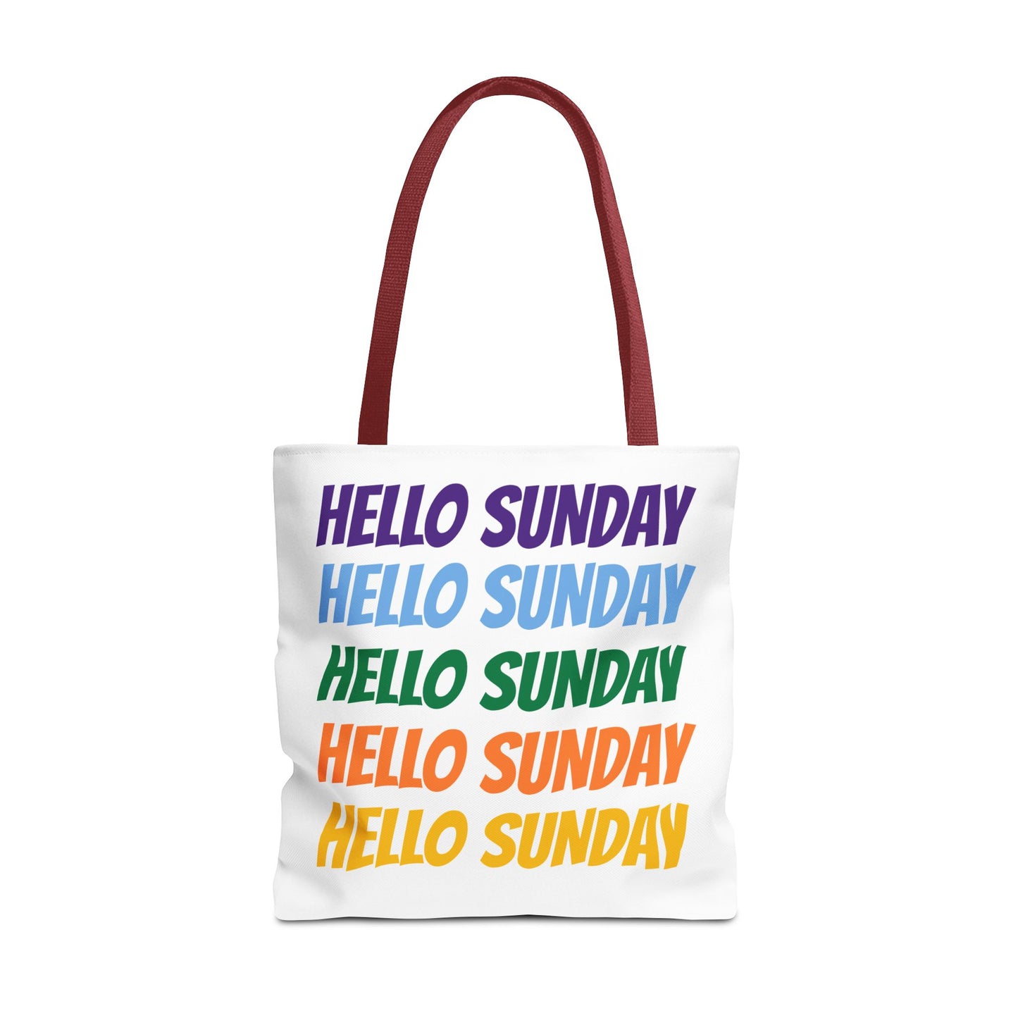 Hello Sunday Tote Bag