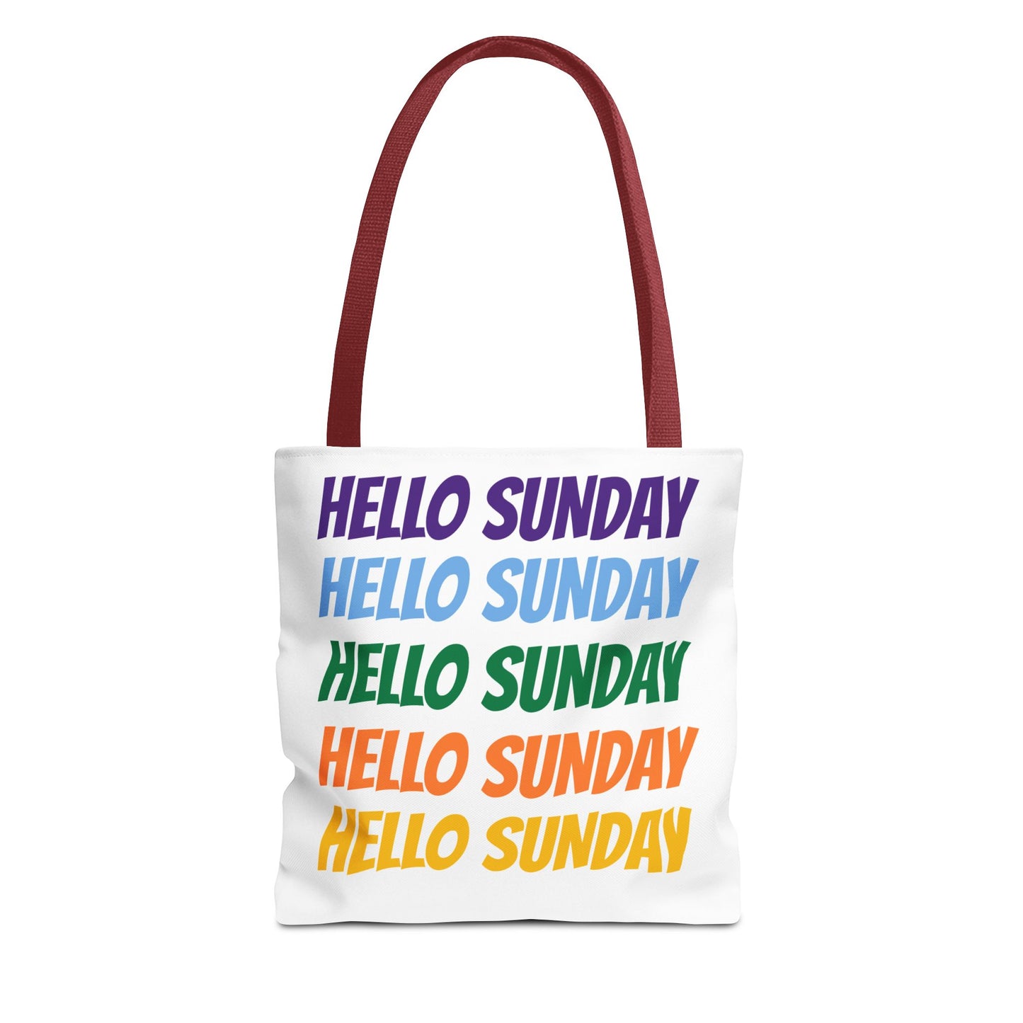 Hello Sunday Tote Bag