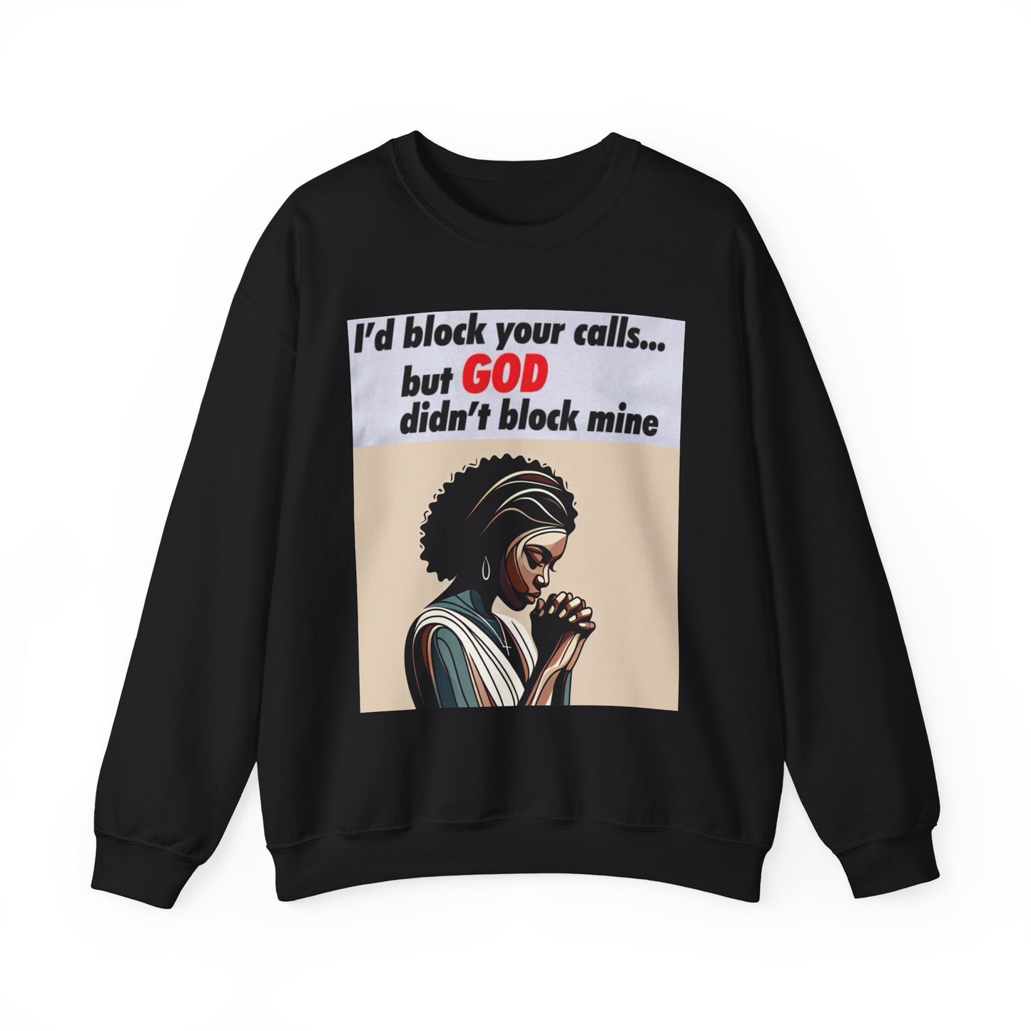 Blocked Contacts Crewneck Sweatshirt