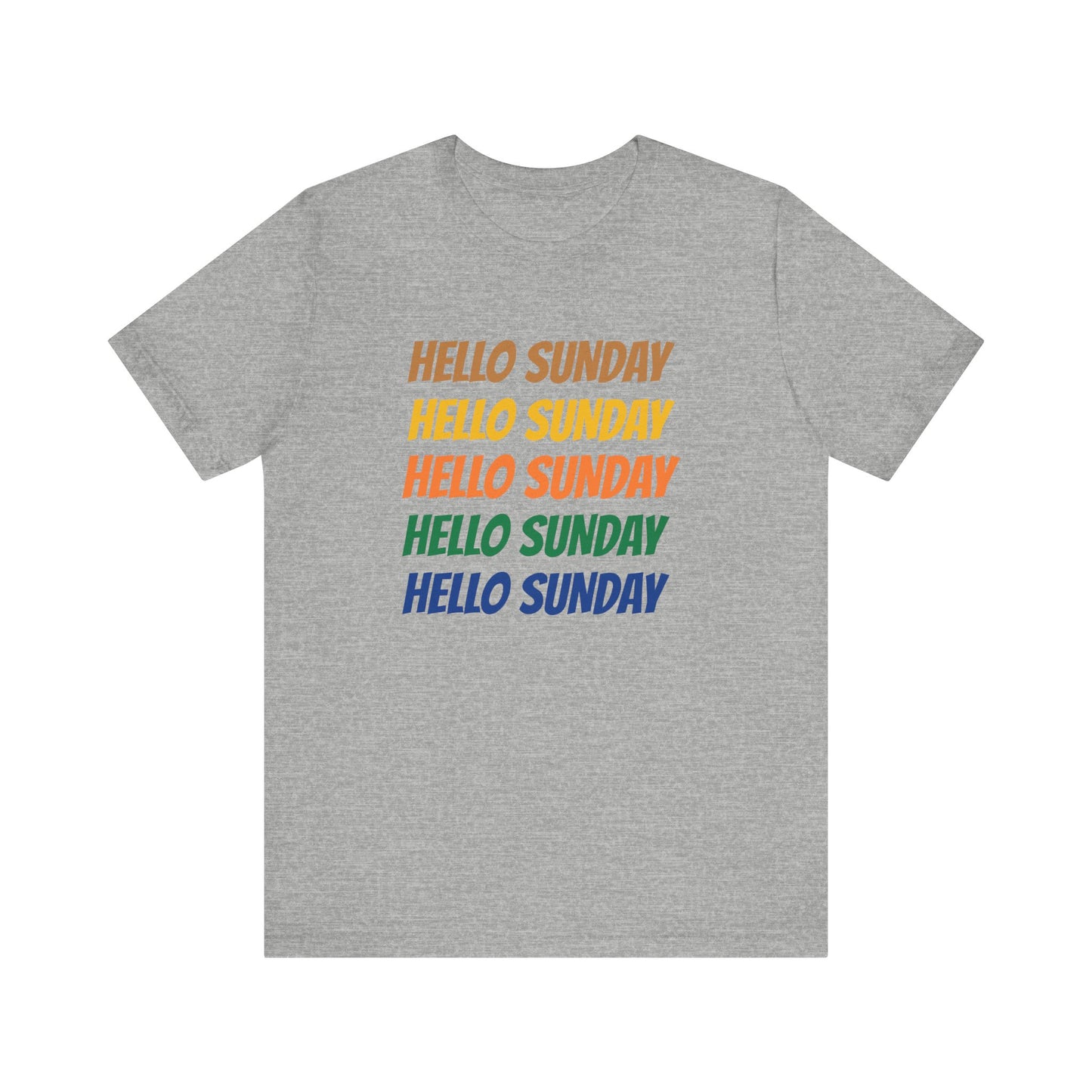 Hello Sunday Short Sleeve Tee