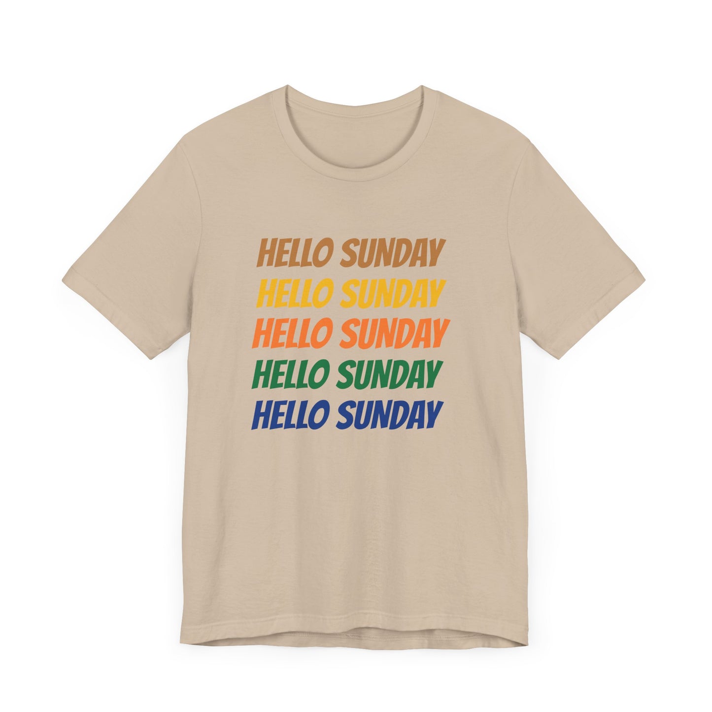 Hello Sunday Short Sleeve Tee