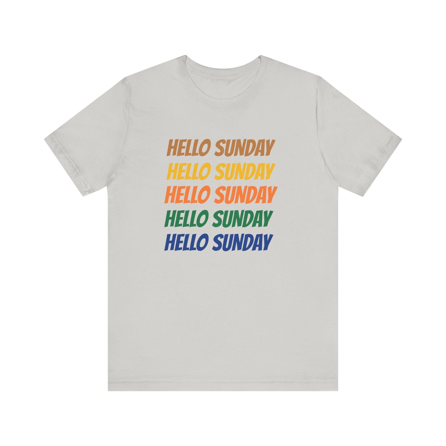 Hello Sunday Short Sleeve Tee