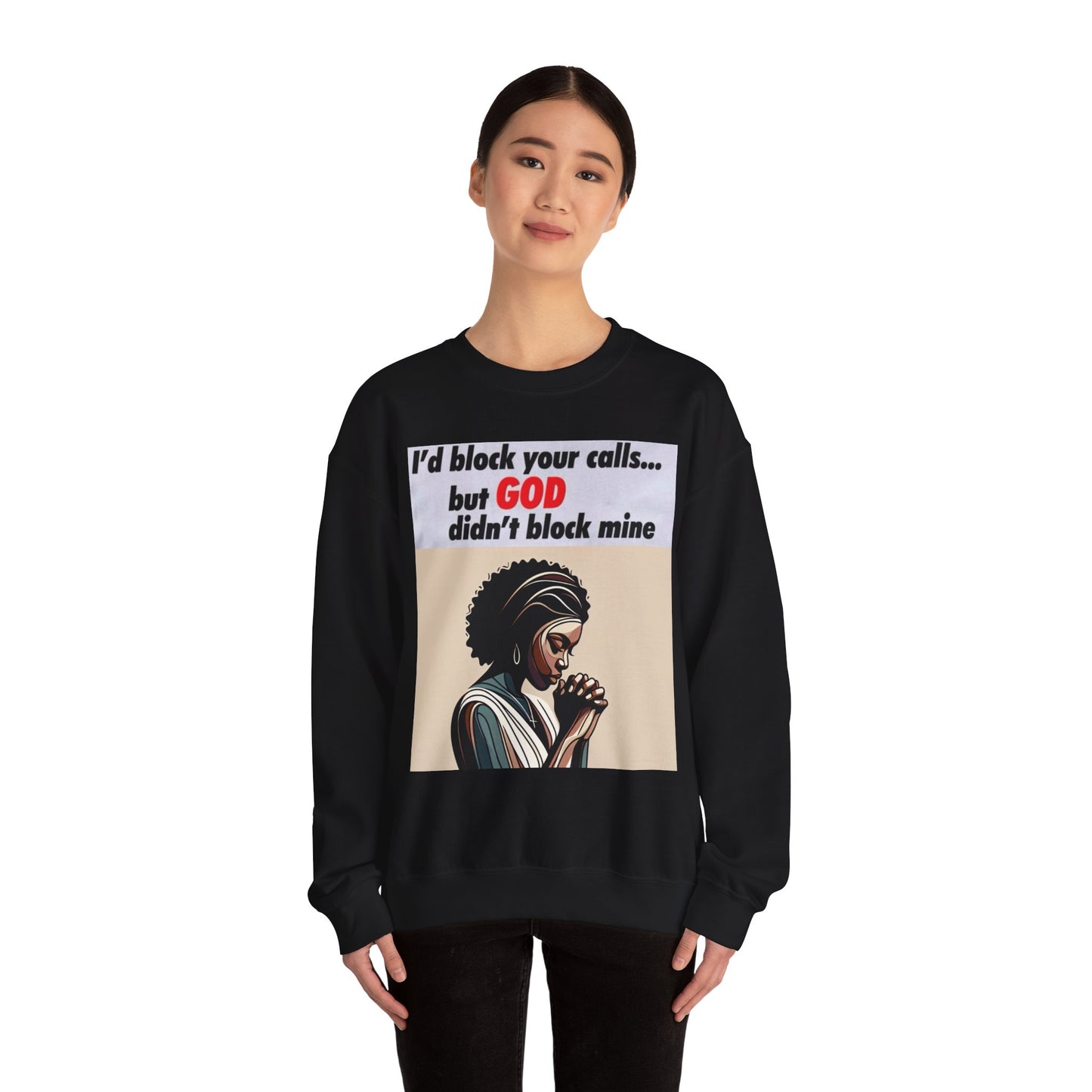 Blocked Contacts Crewneck Sweatshirt