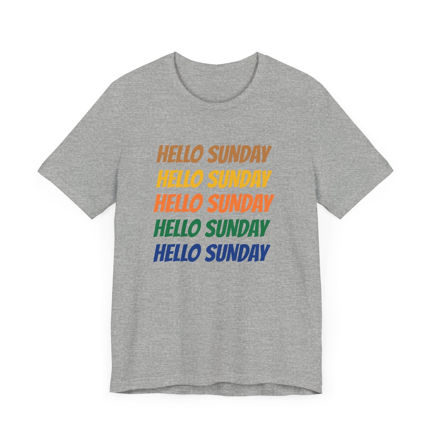 Hello Sunday Short Sleeve Tee