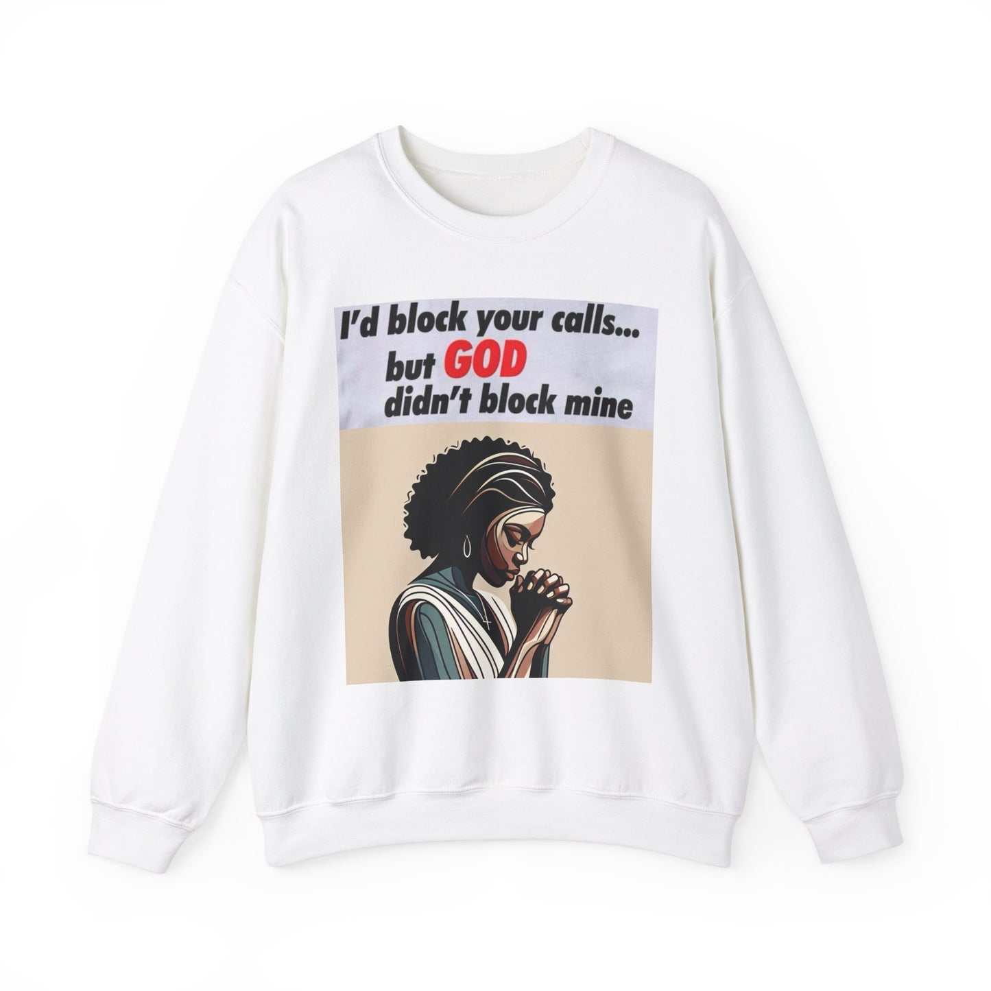 Blocked Contacts Crewneck Sweatshirt