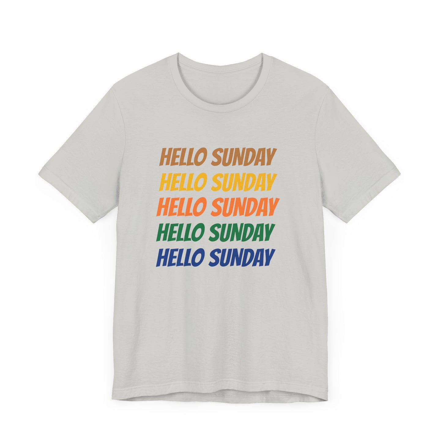 Hello Sunday Short Sleeve Tee
